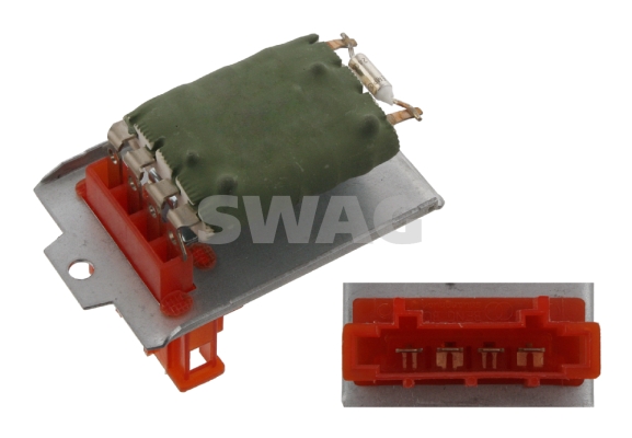 Rezistor, ventilator habitaclu 30 93 2178 SWAG